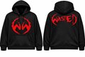 BASIC OVERSIZED OVER THE HEAD HOODIE RED